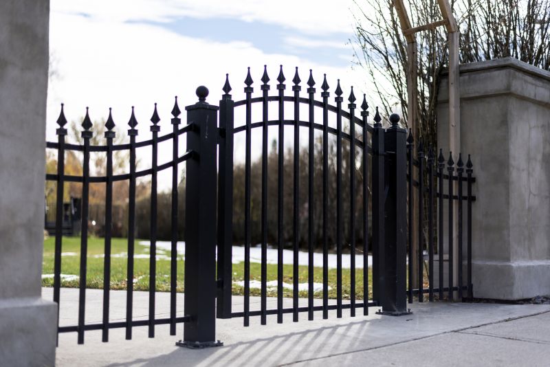 Secure Iron Gate Setup